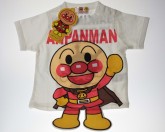 日本正品Anpanman可愛白色突腳仔Tee(SIZE:80,90)