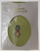 日本正品Vivienne Westwood (黃蜂圖案) 黃色/桃紅色絲襪 (SIZE: M-L)